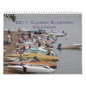 Glastronの2011年のクラシックなカレンダー カレンダー (カバー)
