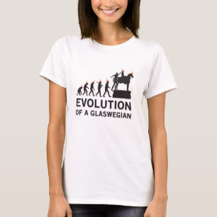GlaswegianのTシャツ(グラスゴー)の進化 Tシャツ