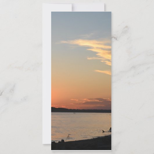 Glat Card Sunset Design (Part of collection; wrapp (裏面)