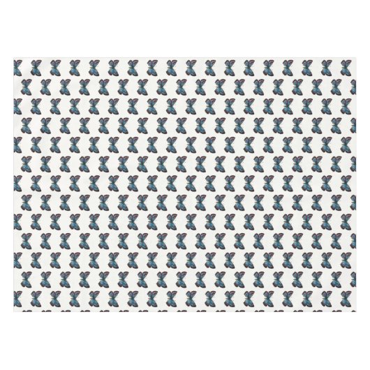 Glaucopsyche arion – 大きな青い蝶 テーブルクロス (正面(横))