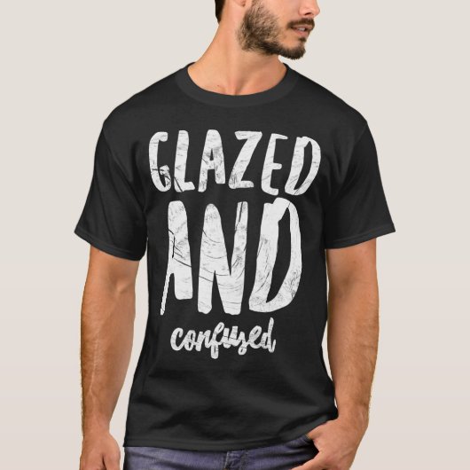 Glazed Confused Funny Ceramics Pottery Tシャツ (正面)