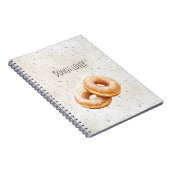 Glazed Donuts Sweet Treats ノートブック (右側)