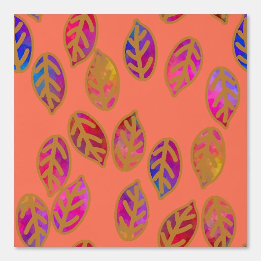 Glazed Leaves at Sundown 壁紙 (正面)