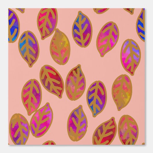 Glazed Leaves at Sunset 壁紙 (正面)