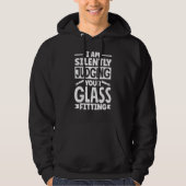 Glazier Window Fitter I Am Silentlyjudging   パーカ (正面)
