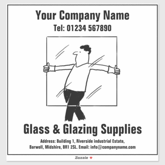 Glaziers Glass & Glazing Supplies シール (シート)