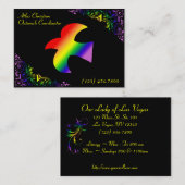 GLBTのクリスチャン 名刺 (正面/裏面)