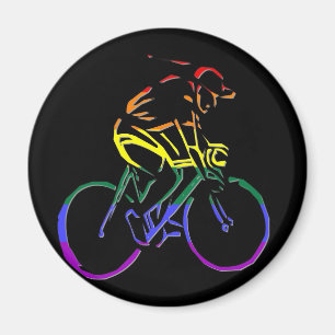 GLBTのプライドの競輪選手 マグネット