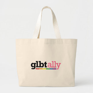 GLBTの同盟国のバッグ ラージトートバッグ