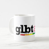 GLBTの同盟国のマグ コーヒーマグカップ (正面左)