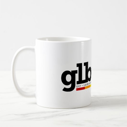 GLBTの同盟国のマグ コーヒーマグカップ (左)