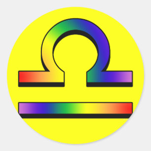 GLBTの天秤座 ラウンドシール