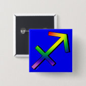 GLBTの射手座 缶バッジ (正面&裏面)