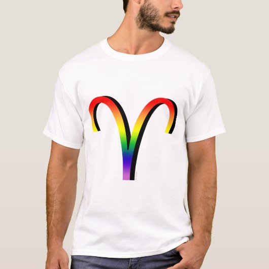 GLBTの牡羊座 Tシャツ (正面)