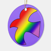 GLBTの鳩 セラミックオーナメント (左)
