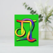 GLBTジェミニ&レオ ポストカード (スタンド正面)