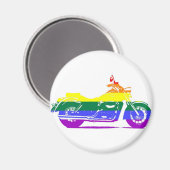 GLBTバイクプライド マグネット (正面/裏面)