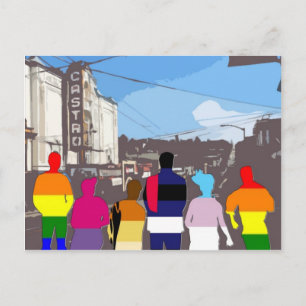 GLBTプライドカストロの人々#2 ポストカード
