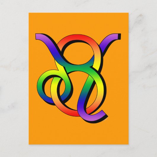 GLBTレオ&タウロス ポストカード (正面)