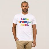 GLBT愛切札の憎悪 Tシャツ (正面フル)
