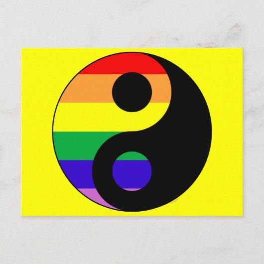 GLBT陰陽 ポストカード (正面)