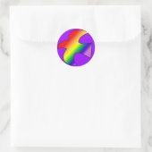 GLBT鳩 ラウンドシール (バッグ)