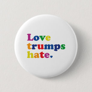GLBT Love Trumpsが憎む 缶バッジ