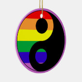 GLBT YinYang セラミックオーナメント (右)