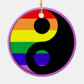 GLBT YinYang セラミックオーナメント (裏面)