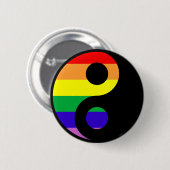 GLBT YinYang 缶バッジ (正面&裏面)