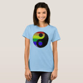 GLBT YinYang Tシャツ (正面フル)