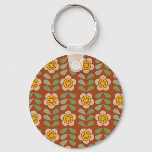 GLEAM GLADE – キーリング – ボタニカルチャーム (正面)