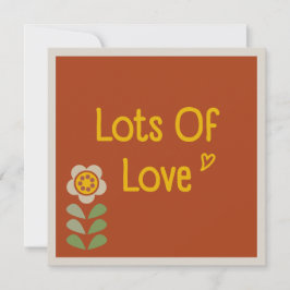 GLEAM GLADE – 母の日のフローラ招待状カード 招待状