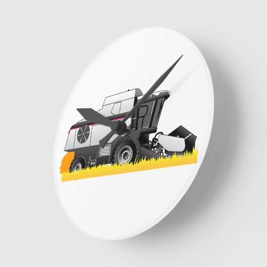 Gleaner ラウンド壁時計 (傾斜)