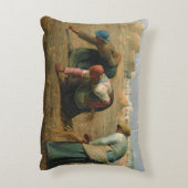 Gleaners 1857年 アクセントクッション (裏面(縦))