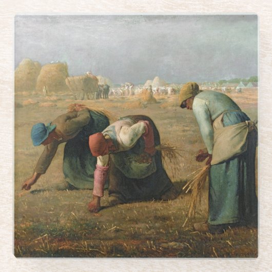 Gleaners 1857年 ガラスコースター (正面)