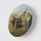 Gleaners 1857年 ラウンド壁時計 (傾斜)