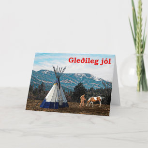 Gleðilegのjól -冬のキャンプ シーズンカード