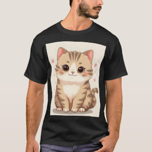 Gleful Cat：甘いかわいいキットン・アートAny Room Tシャツ