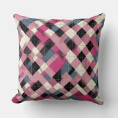 Glen check pattern クッション (正面)