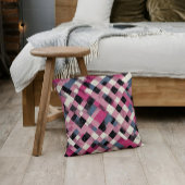 Glen check pattern クッション