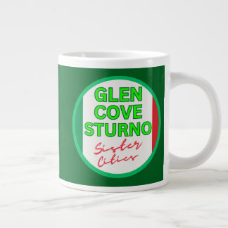 Glen Cove & Sturno Sister Cities Commemorative Mug ジャンボコーヒーマグカップ