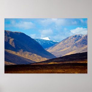 Glen Etiveに向けて,スコットランドのポスター ポスター