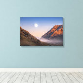 Glen Etive Moon  キャンバスプリント (インサイチュ (ウッドフロア))