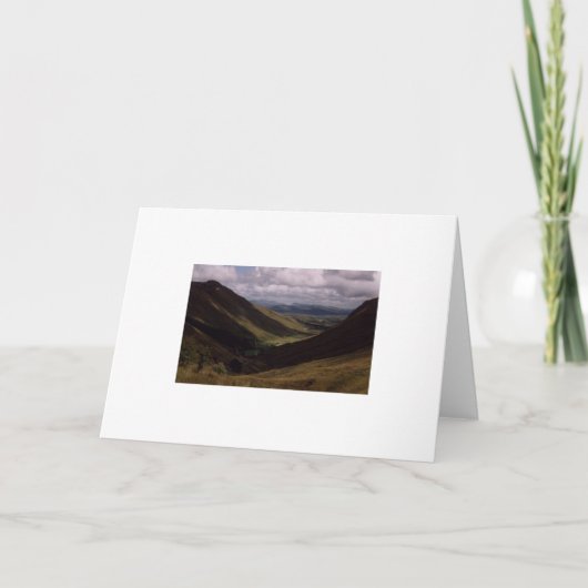 Glen Gesh, County Donegal，アイルランド カード (正面)