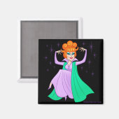 Glen Hanson氏の「メドレソームのお母さん」スクエアマグネット マグネット (正面/裏面)