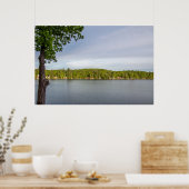 Glen Lake in Upstate New York Poster ポスター (キッチン)