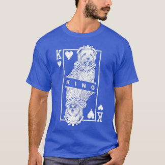 Glen Of Imaal Terrierキング・オブ・ハート・グレニー・ドッグL Tシャツ