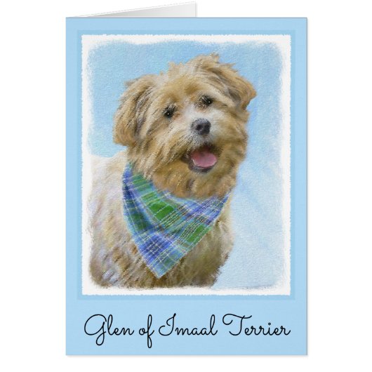 Glen of Imaal Terrier'絵画s - オリジナルドッグアート (正面)