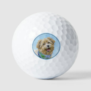 Glen of Imaal Terrier'絵画s - オリジナルドッグアート ゴルフボール
